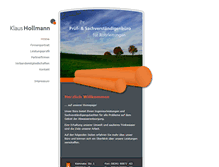 Tablet Screenshot of khollmann-rohrpruefbuero.de